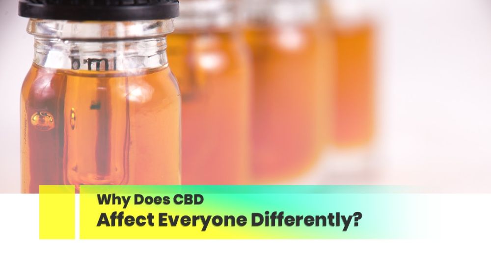 Blog post on Why Does CBD Affect Everyone Differently?