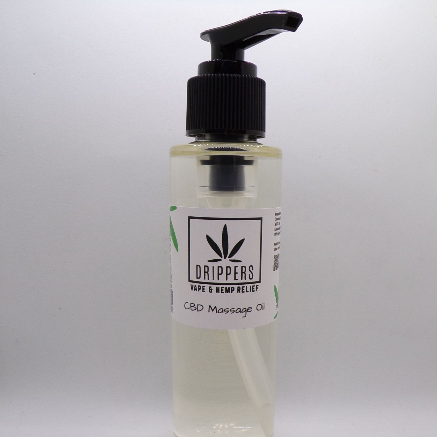 CBD Infused Massage Oil Premium Hemp Drippers