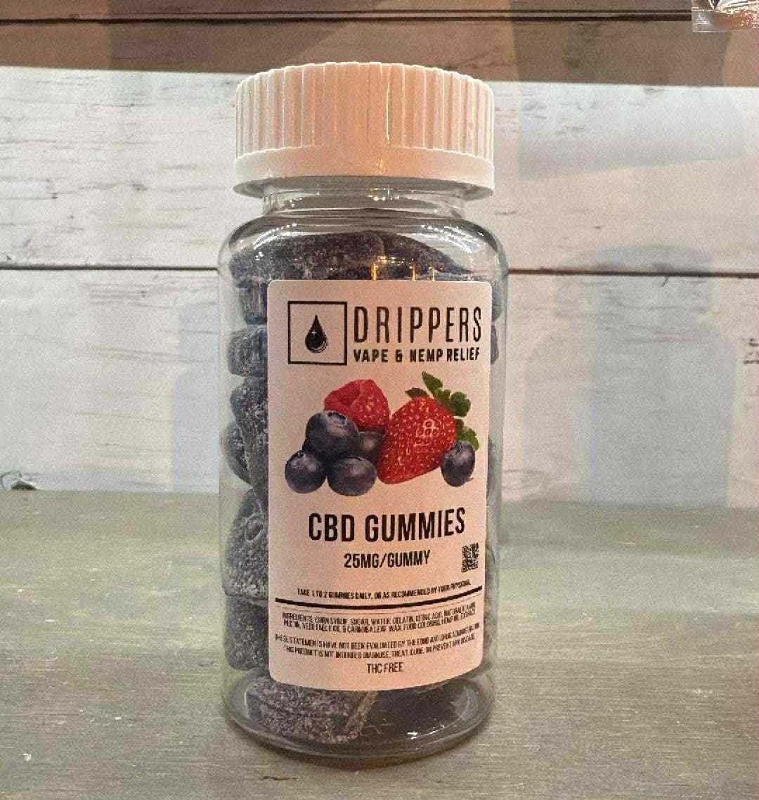 CBD Isolate Gummies - 25mg THC Free - Image 2