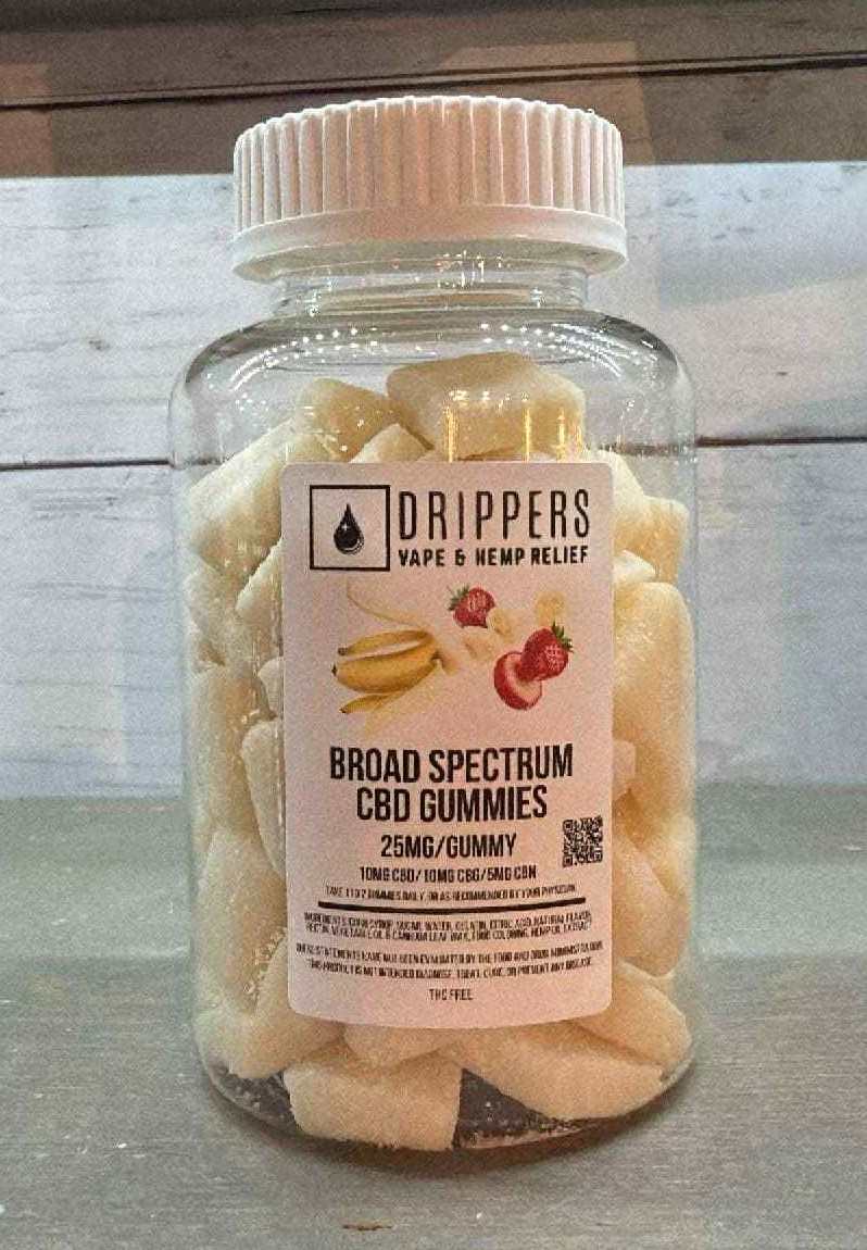 Broad Spectrum CBD Gummies - 25mg THC Free