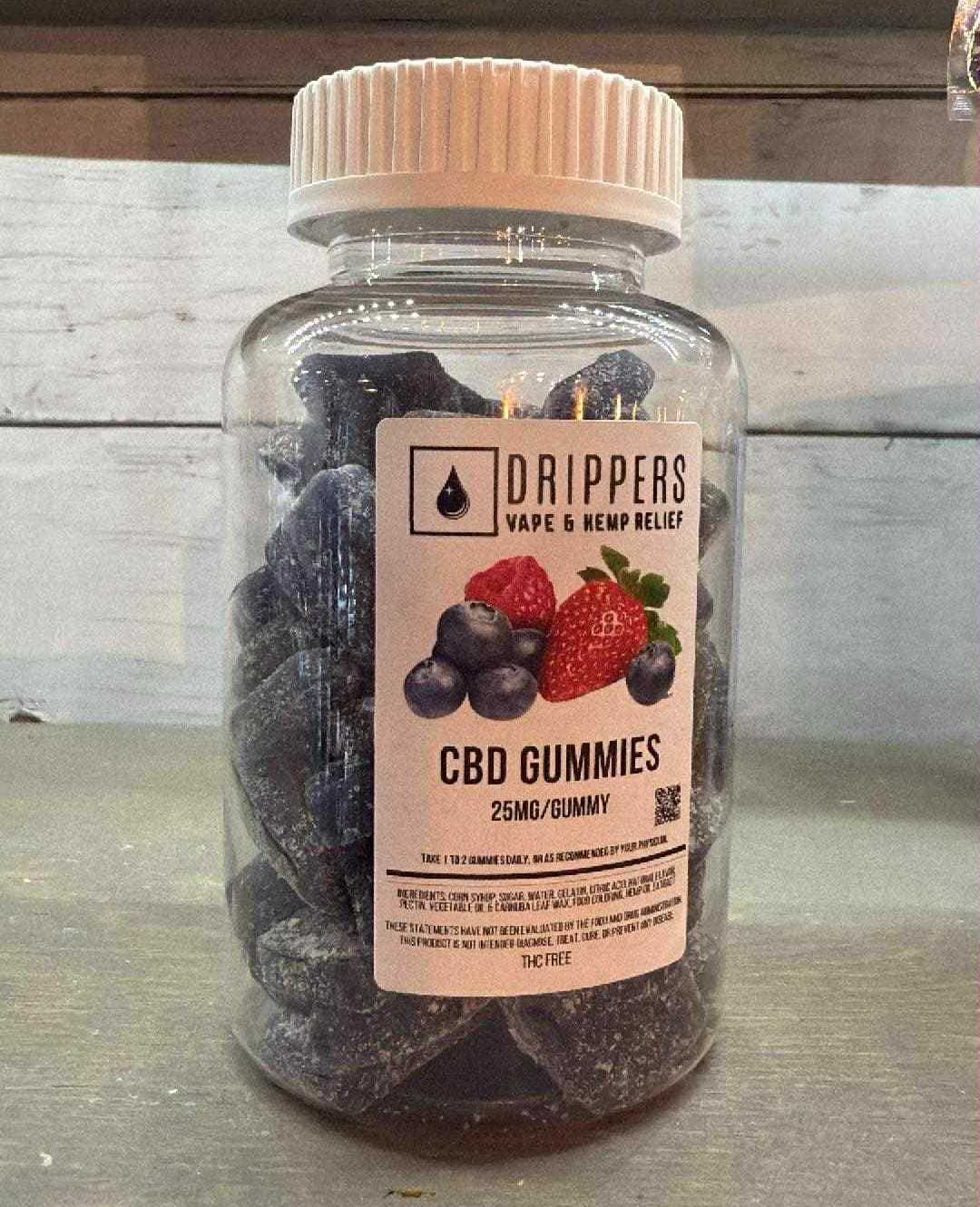 CBD Isolate Gummies - 25mg THC Free