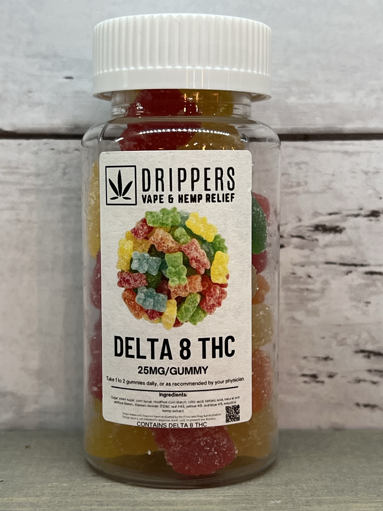 Delta 8 Gummies, 25MG Delta 8 THC Gummies